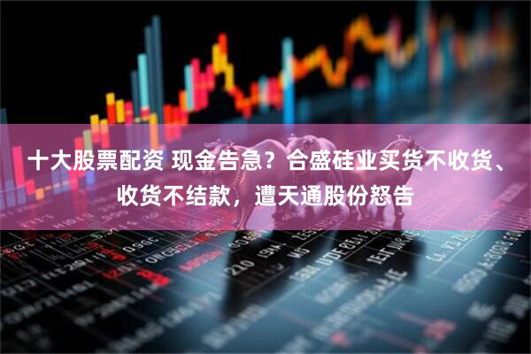 十大股票配资 现金告急？合盛硅业买货不收货、收货不结款，遭天通股份怒告